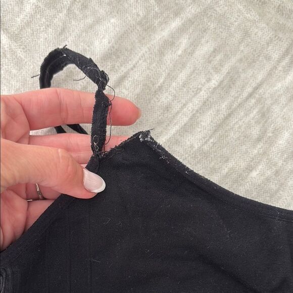 Black bralette stretchy size S - Picture 2 of 3